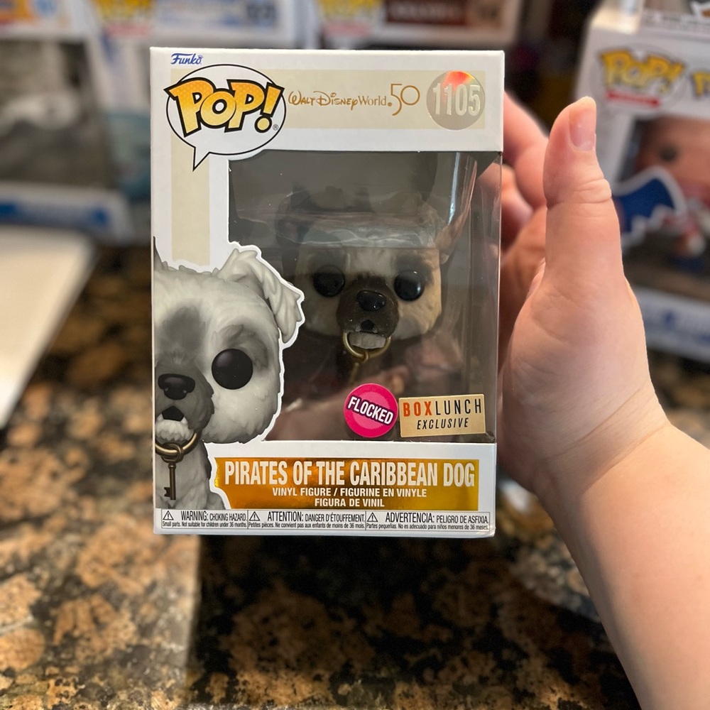 Pirates Of The Caribbean Dog (Flocked)